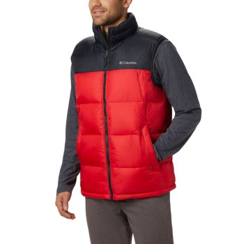 Columbia Gilet Heren, Pike Lake Blauw Rood Zwart, 43XPQYUKM